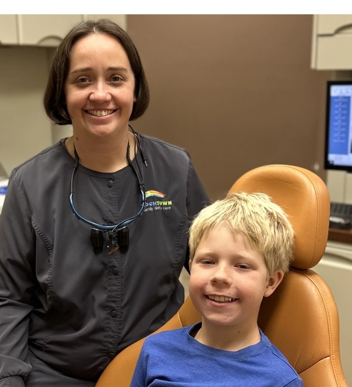 Rocktown Family Dental Care
our doctor and a smiling child patient